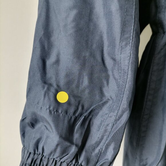 Silk Exchange Women's Blue Floral Drop Shoulder Tie-Waist Full Zip Jacket Size S - Picture 6 of 10